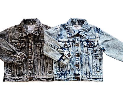 Acid Wash Jean Jacket