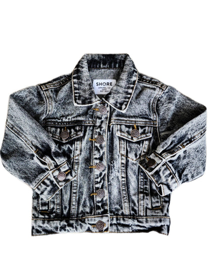 Acid Wash Jean Jacket