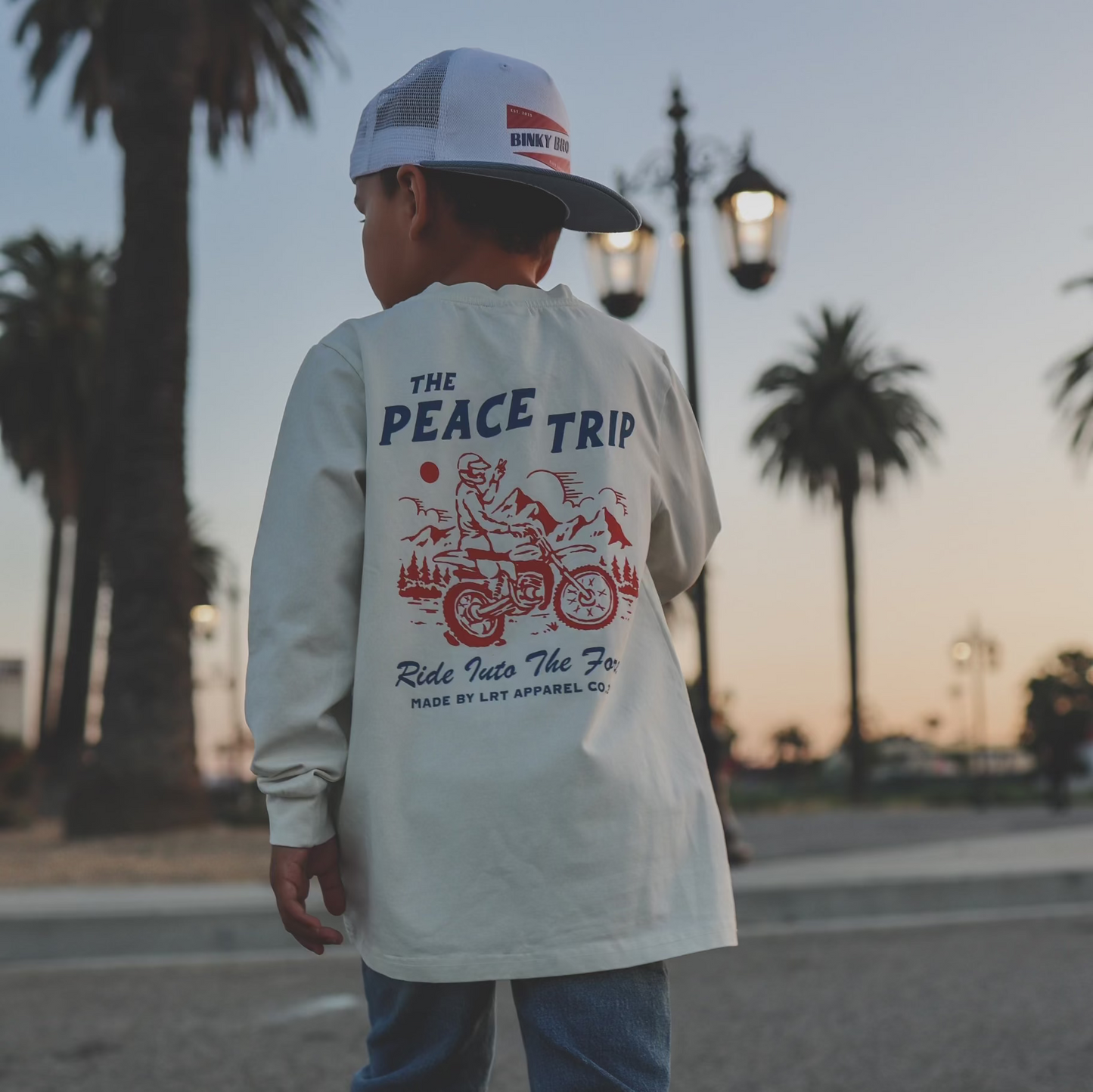 The Peace Trip Long Sleeve Tee